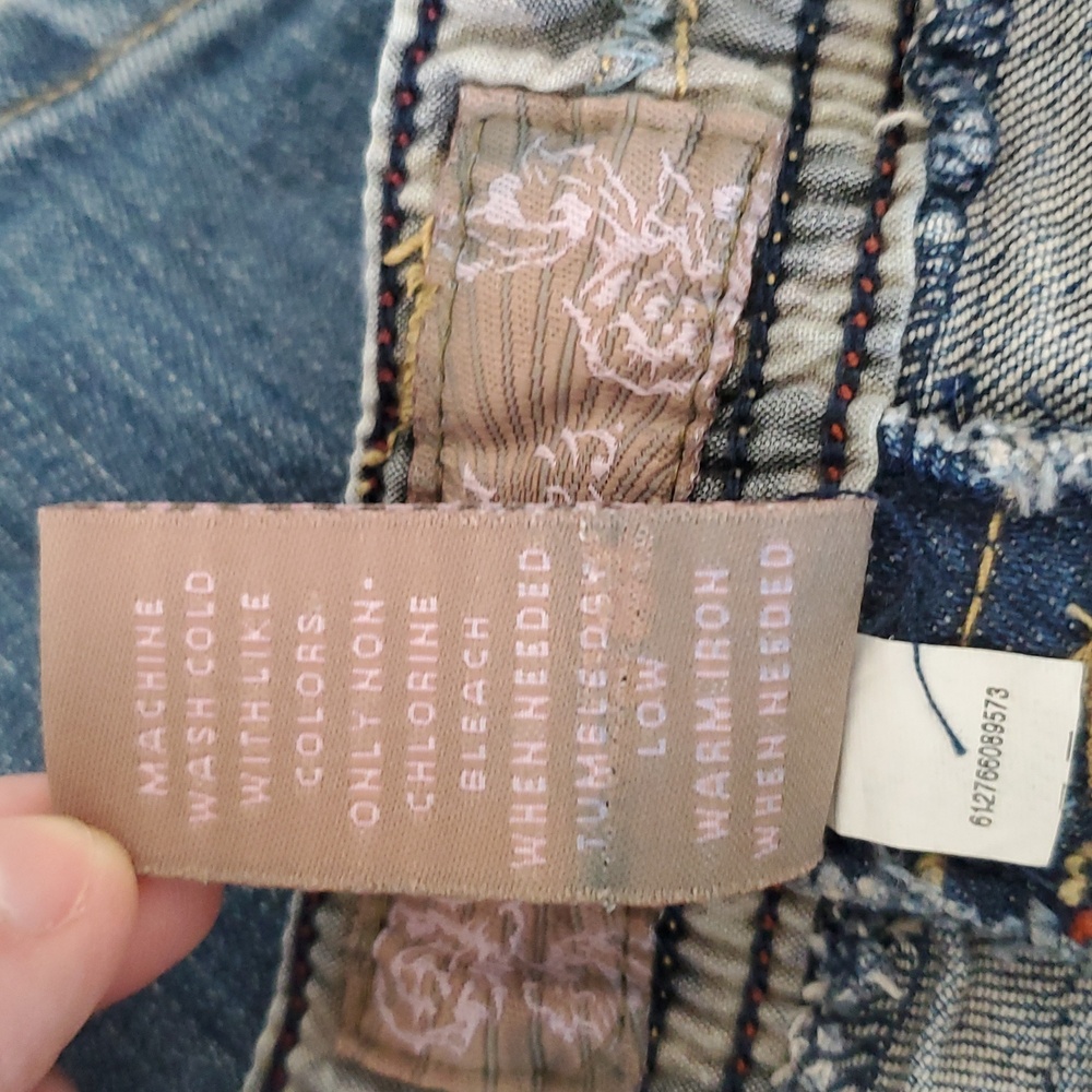 VINTAGE CANDIES DENIM SKIRT Size 5 - Picture 7 of 10